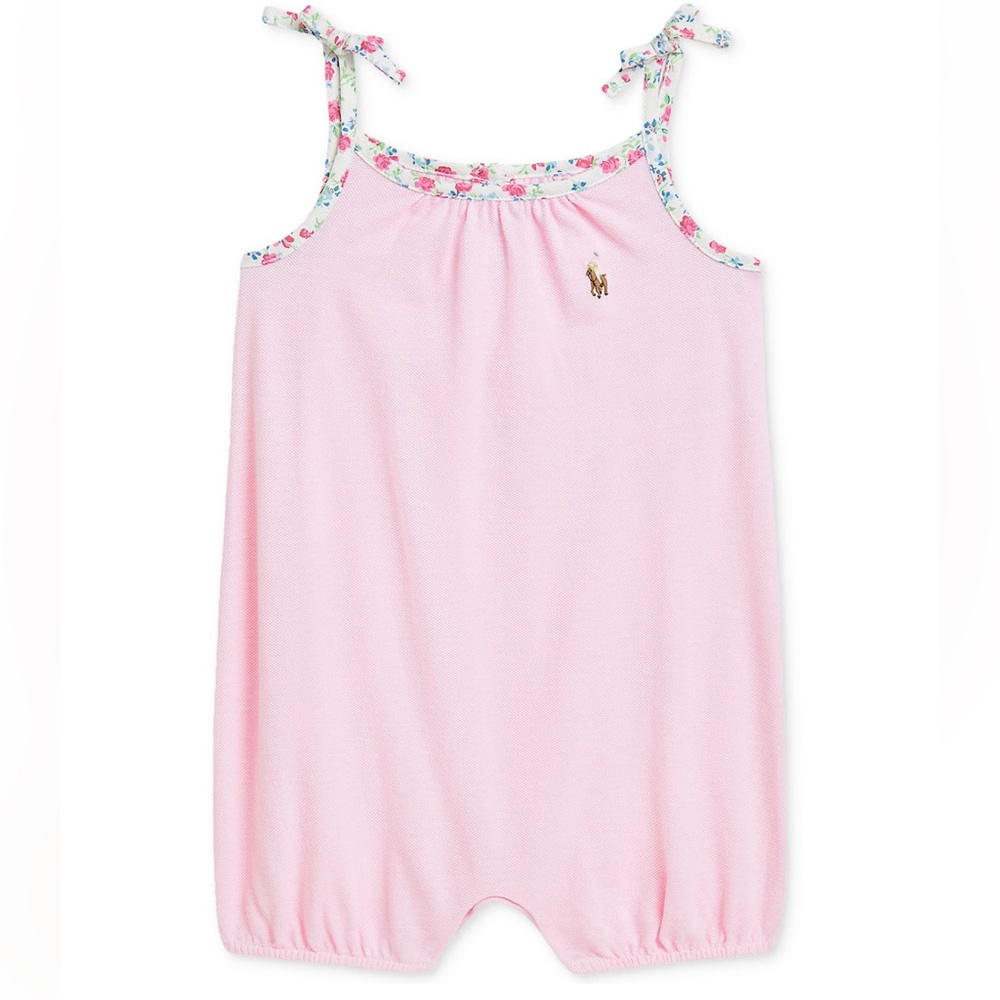 Polo by Ralph Lauren Baby Knit Oxford Bubble Shortall
